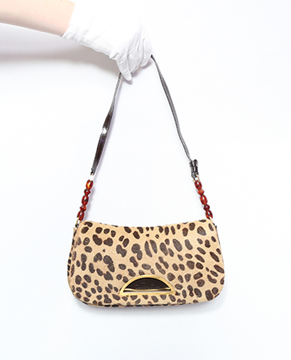 Malice Shoulder Bag, &pound;90, Handbags, Brown, Front view